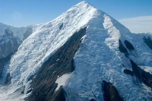 aereo Visualizza di ghiacciai nel denali nazionale parco, alaska foto