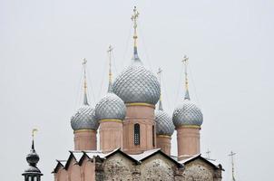 il Cremlino di rostov il grande nel inverno, Russia foto