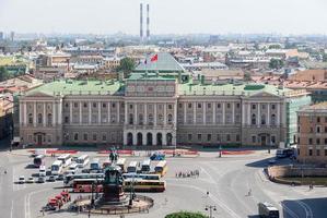 mariinsky palazzo, un' neoclassico imperiale palazzo per essere costruito nel santo pietroburgo, Russia. foto