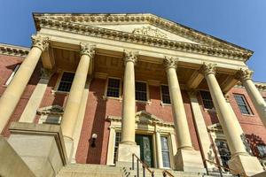 Maryland stato capitale edificio nel annapoli, Maryland su estate pomeriggio. esso è il il più antico stato Campidoglio nel continuo legislativo uso, incontri per 1772. foto