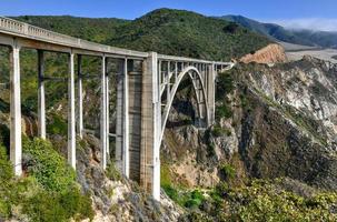 bixby ponte su il Pacifico costa autostrada vicino grande su, California, Stati Uniti d'America. foto