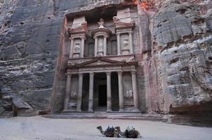 al khazneh - tesoro, petra foto