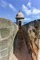 castillo san felipe del morro anche conosciuto come forte san felipe del morro o morro castello. esso è un' 16 ° secolo cittadella collocato nel san Giovanni, puerto stecca. foto