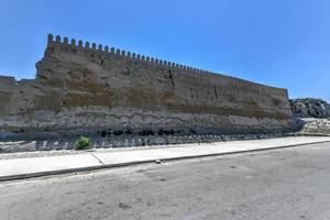 rovine di il vecchio città parete nel Buchara, Uzbekistan. foto