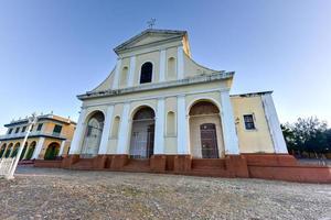 santo Trinità Chiesa nel Trinità, Cuba. il Chiesa ha un' neoclassico facciata e è visitato di migliaia di turisti ogni anno. foto