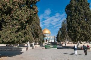 il cupola di il roccia, Gerusalemme, Israele foto