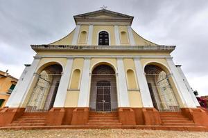 santo Trinità Chiesa nel Trinità, Cuba. il Chiesa ha un' neoclassico facciata e è visitato di migliaia di turisti ogni anno. foto