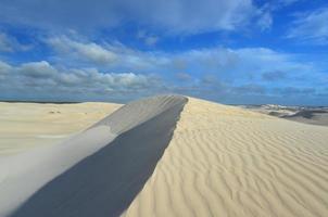 bianca sabbia dune di nilgen natura Riserva foto