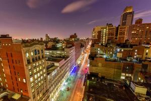 skyline di new york foto