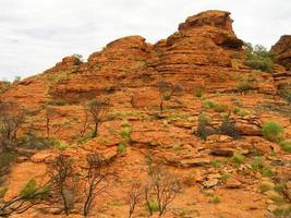 panoramico Visualizza di re canyon, centrale Australia, settentrionale territorio, Australia foto