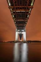 verrazzano Narrows ponte a notte foto