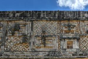 quadrilatero di il monache nel il yucatan nel uxmal, Messico. foto