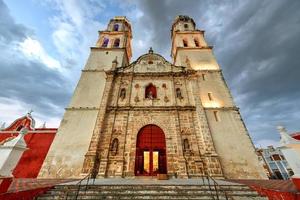 san Francisco de campeche Cattedrale di indipendenza plaza nel campeche, Messico. foto