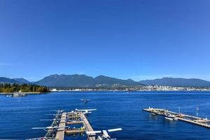 Visualizza di centro vancouver porto nel Vancouver, Britannico Colombia, Canada foto