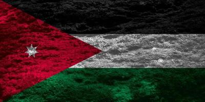 Giordania bandiera struttura come un' sfondo foto
