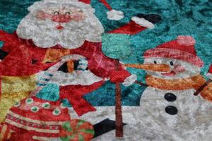 complesso design con Santa Claus e un' pupazzo di neve, Usato per vario progetti foto