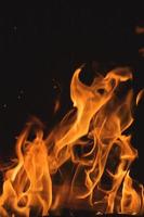 drammatico fuoco fiamme foto
