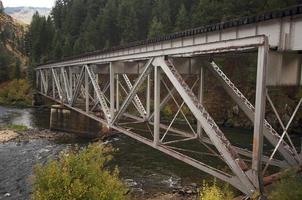 ferro treno ponte foto