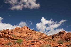 rosso rocce di Utah foto