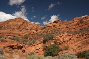 rosso rocce di Utah foto
