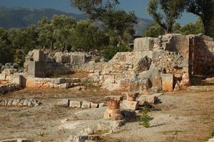 andriake antico città nel demre, antalya, turkiye foto