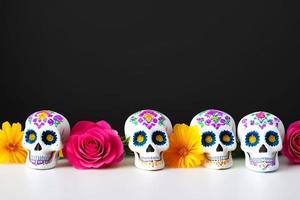 dia de los muertos, tradizionale messicano culturale Festival. morti giorno. foto