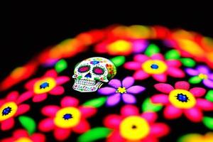 dia de los muertos, tradizionale messicano culturale Festival. morti giorno. foto