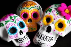 dia de los muertos, tradizionale messicano culturale Festival. morti giorno. foto