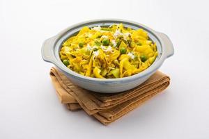 cavolo curry o patta gobi sabzi foto