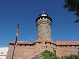 castello di nuernberger burg a norimberga foto