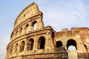 Colosseo a Roma, Italia foto