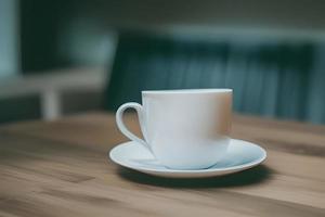 tazza di caffè bianco foto