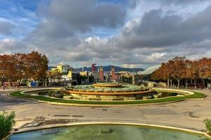 placa de espanya, il nazionale Museo nel Barcellona, Spagna. foto