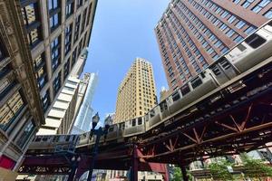 Chicago cta metropolitana ciclo continuo foto