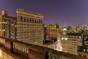 skyline di new york foto