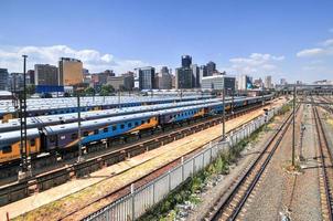 braamfontein ferrovia iarde, johannesburg foto