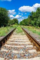 fotografia per tema ferrovia traccia dopo passaggio treno su Ferrovia foto