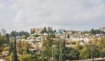 Visualizza di il Gerusalemme quartiere di yemin moshe foto