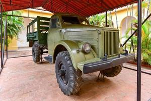 sovietico camion nel il nazionale Museo nel il combattimento contro banditi, 2022 foto