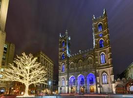 Notre Dame basilica - montreal, Canada foto