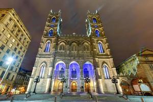 Notre Dame basilica - montreal, Canada foto