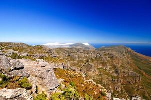 table mountain a città del capo foto