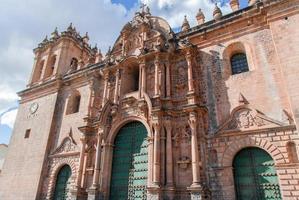 Cattedrale di santo domingo - cusco, Perù foto