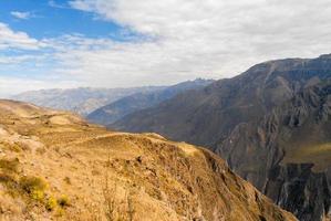 colca canyon, Perù foto