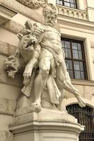 Ercole statua - vienna, Austria foto