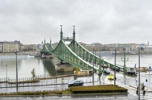 libertà ponte - budapest, Ungheria foto