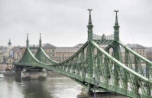 libertà ponte - budapest, Ungheria foto