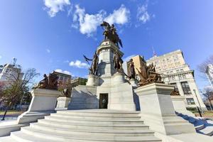 Washington monumento storico punto di riferimento capitale piazza Richmond Virginia foto