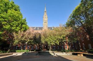 georgetown Università principale edificio nel Washington dc - unito stati foto