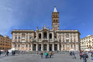 Roma, Italia - marzo 25, 2018 - basilica di Santa maria maggiore nel Roma, Italia. Santa maria maggiore, è un' papale maggiore basilica e il maggiore cattolico marian Chiesa nel Roma, Italia. foto